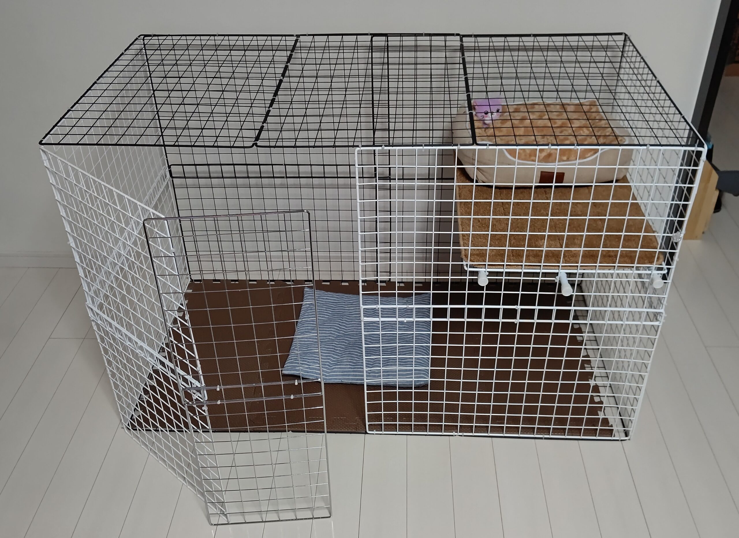 猫のケージ を手作り 100均の材料で自作してみました るうくの部屋